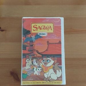 Sagwa La Chatonne Siamoise The Chinese Siamese Cat Volume 2 VHS French Francais